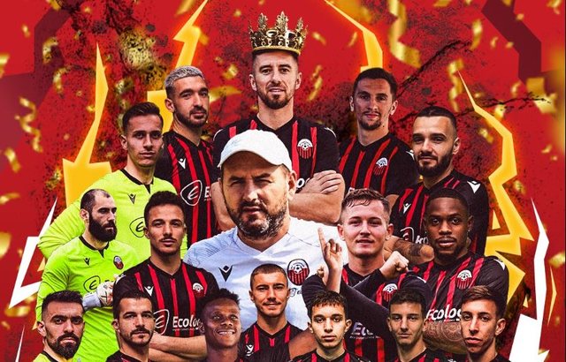 Festë shqiptare në Maqedoninë e Veriut, Shkëndija e Tetovës shpallet kampione sezonin 2024–2025