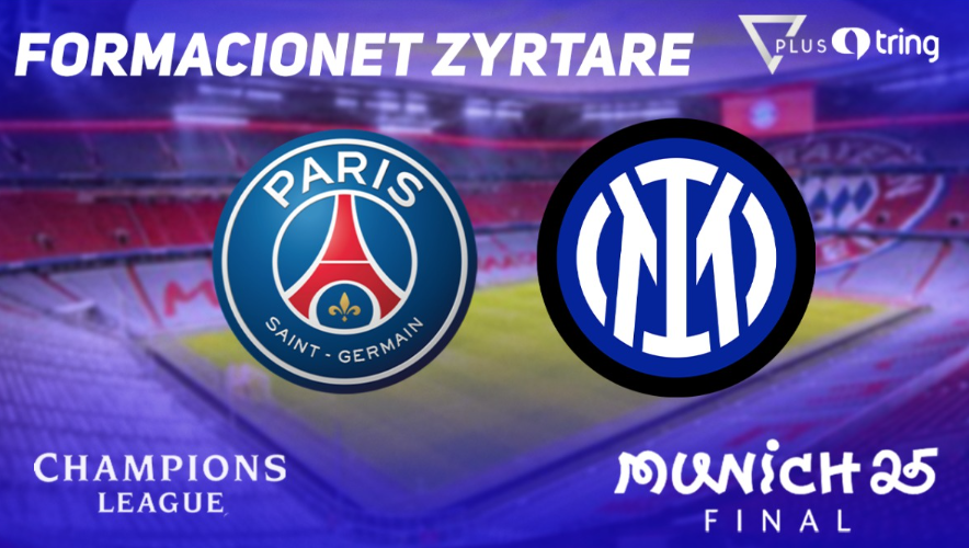 Finalja e Champions League/ PSG-Inter, dalin formacionet zyrtare