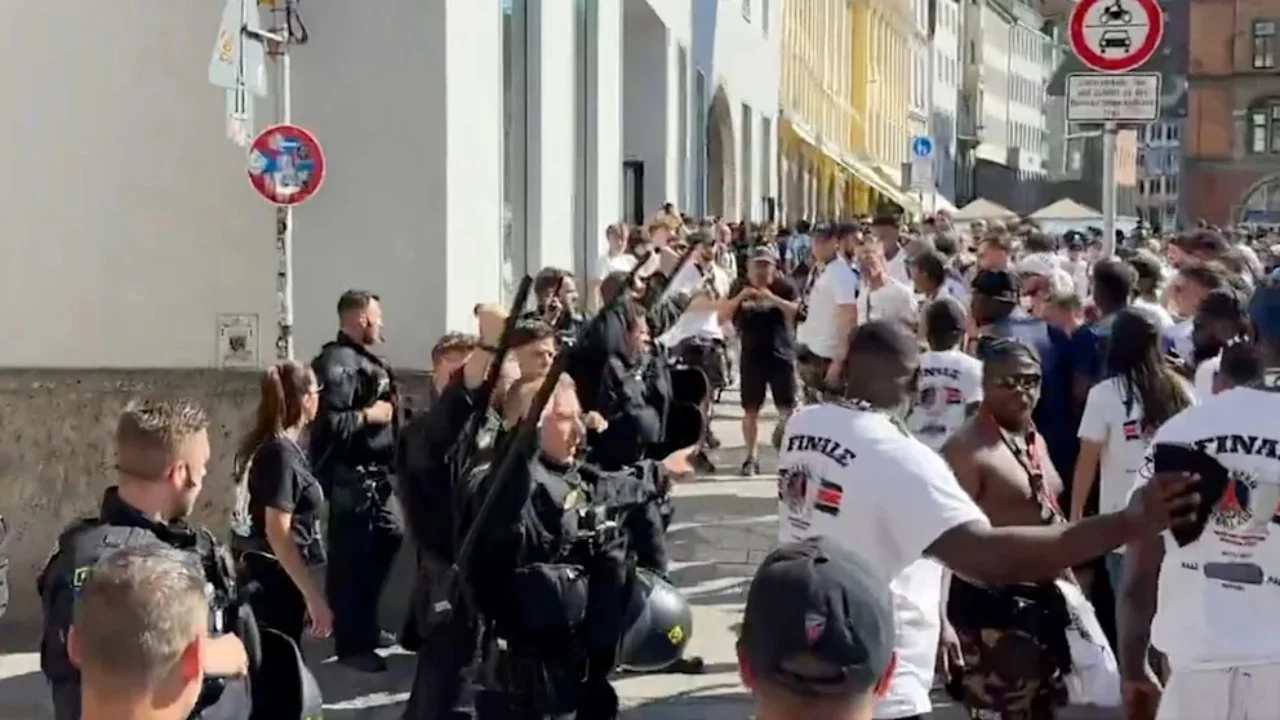 Gaz lotsjellës, tifozë të lënduar në Mynih para finales së Championsit (VIDEO)