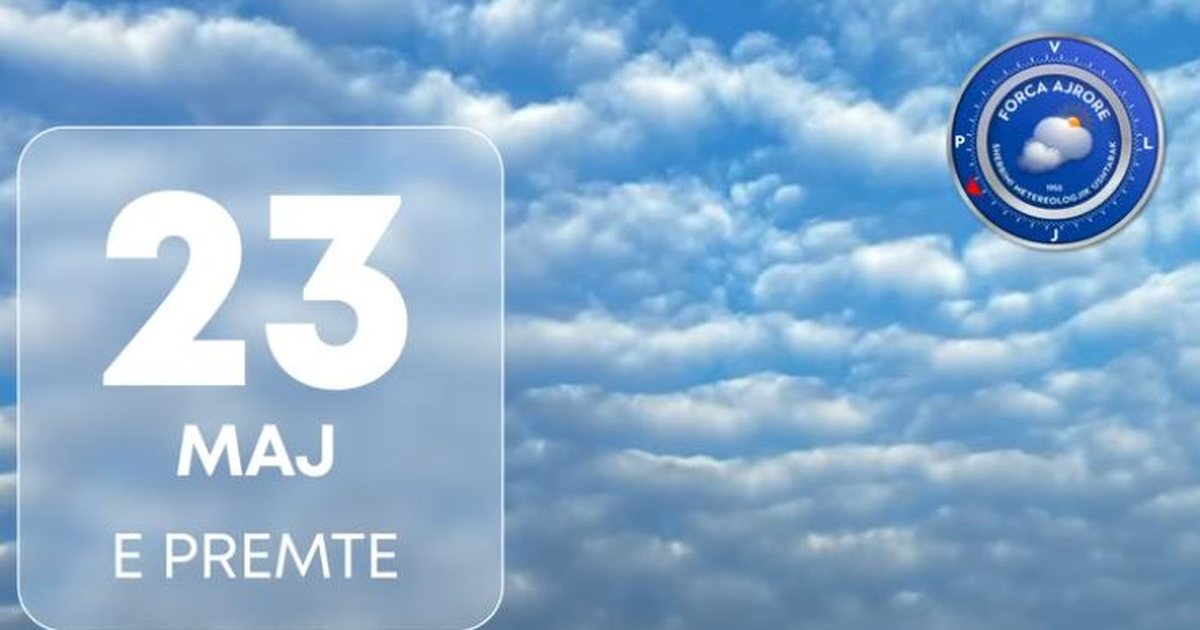 HARTA LIVE: Vranësira dhe kohë e paqëndrueshme! Parashikimi i motit për sot