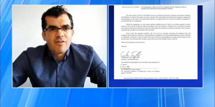 “Jo për PD-në, por për Berishën”, Lapardhaja reagon ashpër: Kontrata lobuese tregon krizën e vërtetë të opozitës