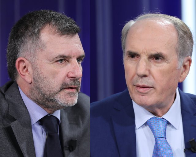 “Ke qenë në shtrat me bandat ti? Turp të kesh!”/ Plas sherri mes Bushatit dhe Zogajt për zgjedhjet