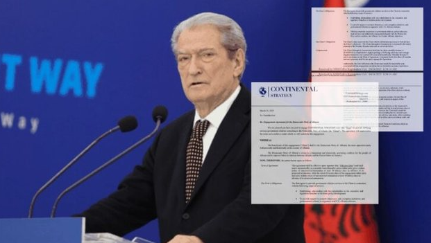 “Kontrata e lobimit, turp e maskaradë”/ Mahmutaj: Berisha kërkon të heqë njollën që DASH ia ka vënë me të drejtë