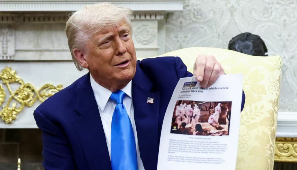 Kritikoi presidentin afrikano-jugor, por Trump gaboi me pamjet