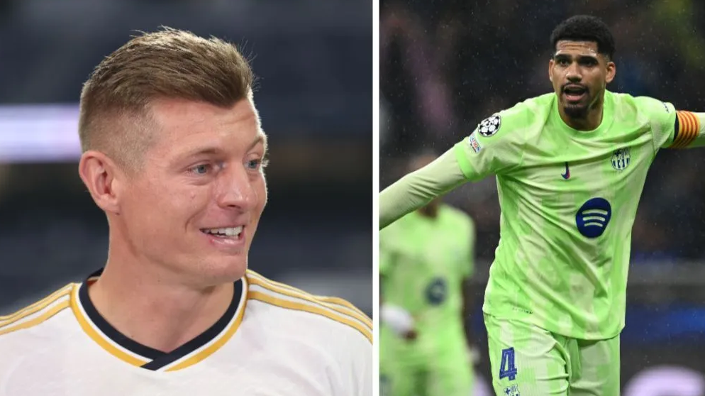 Kroos: “Dy lojtarë që janë më të mirë se Araujo i kushtuan humbjen Barçës në Champions”