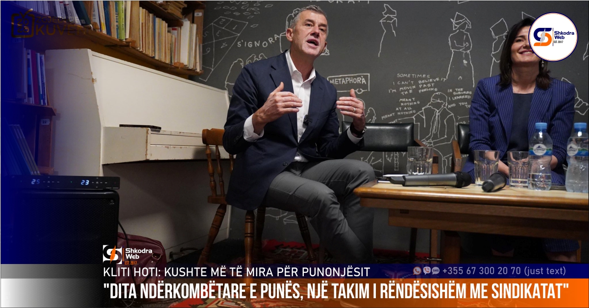 “Kushte më të mira për punonjësit”, Kliti Hoti: “1 Maji”, patëm një takim të rëndësishëm me përfaqësues të sindikatave