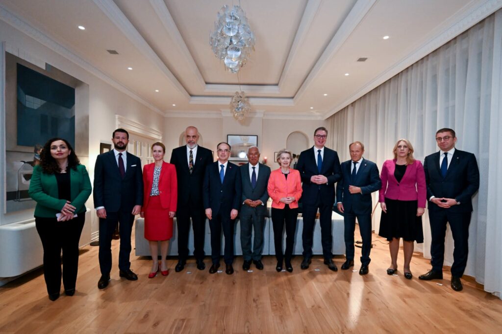 Liderët e Ballkanit Perëndimor dhe krerët e BE, darkë informale në Tiranë! Von der Leyen: Takimi, një simbol i fuqishëm