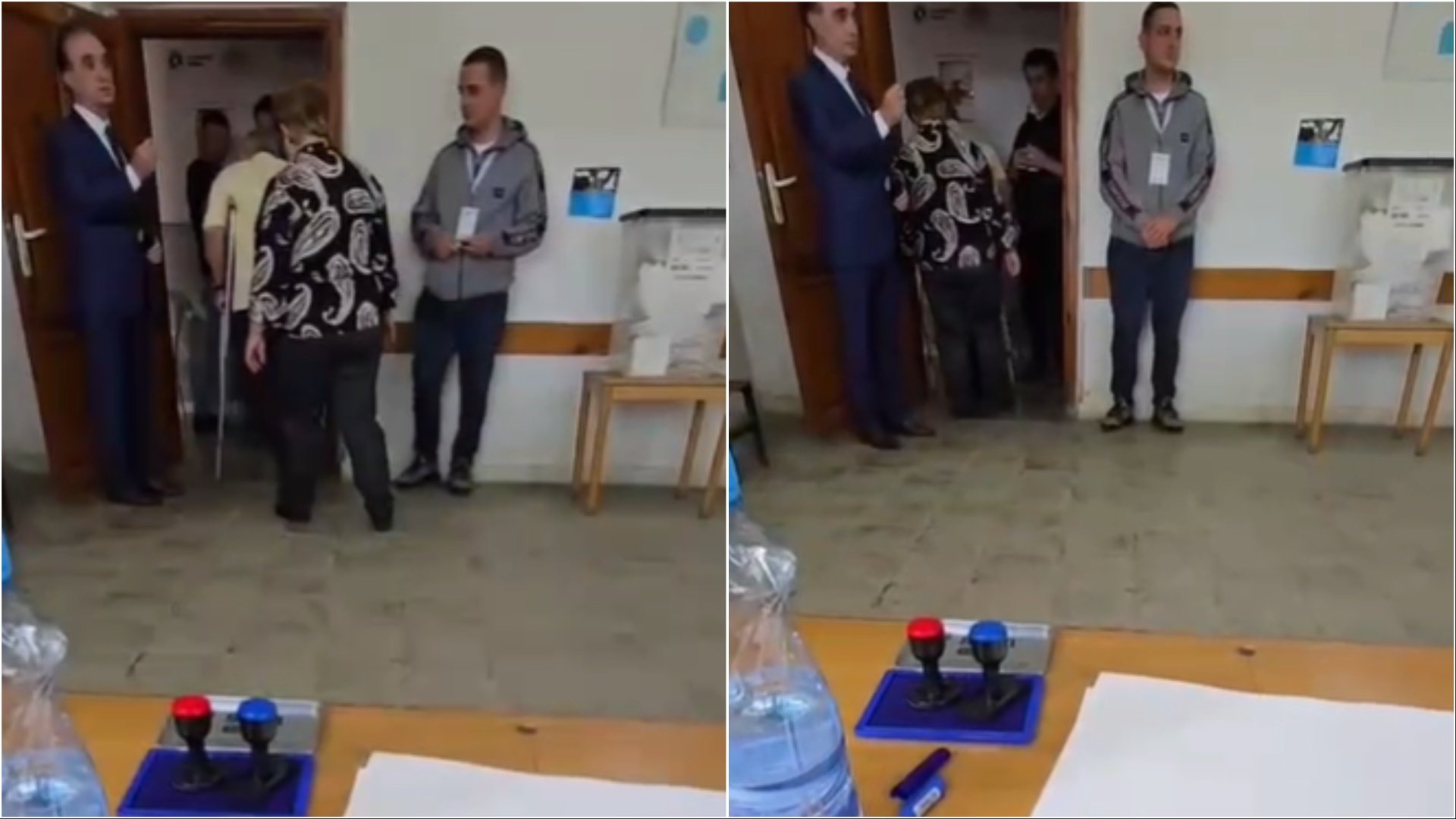 Luan Baçi nxirret jashtë qendrës së votimit nga komisionerët, detajet e para