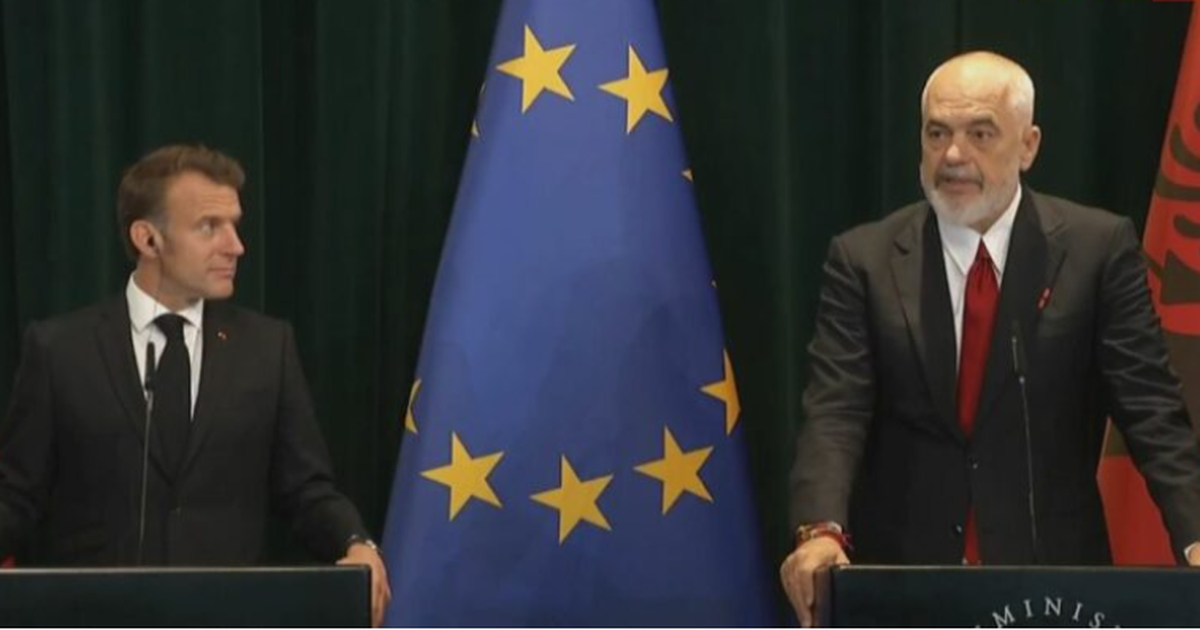 Macron në Tiranë/ Rama: Biseduam për përfshirjen e Francës në ndërtimin e hekurudhës Durrës-Prishtinë