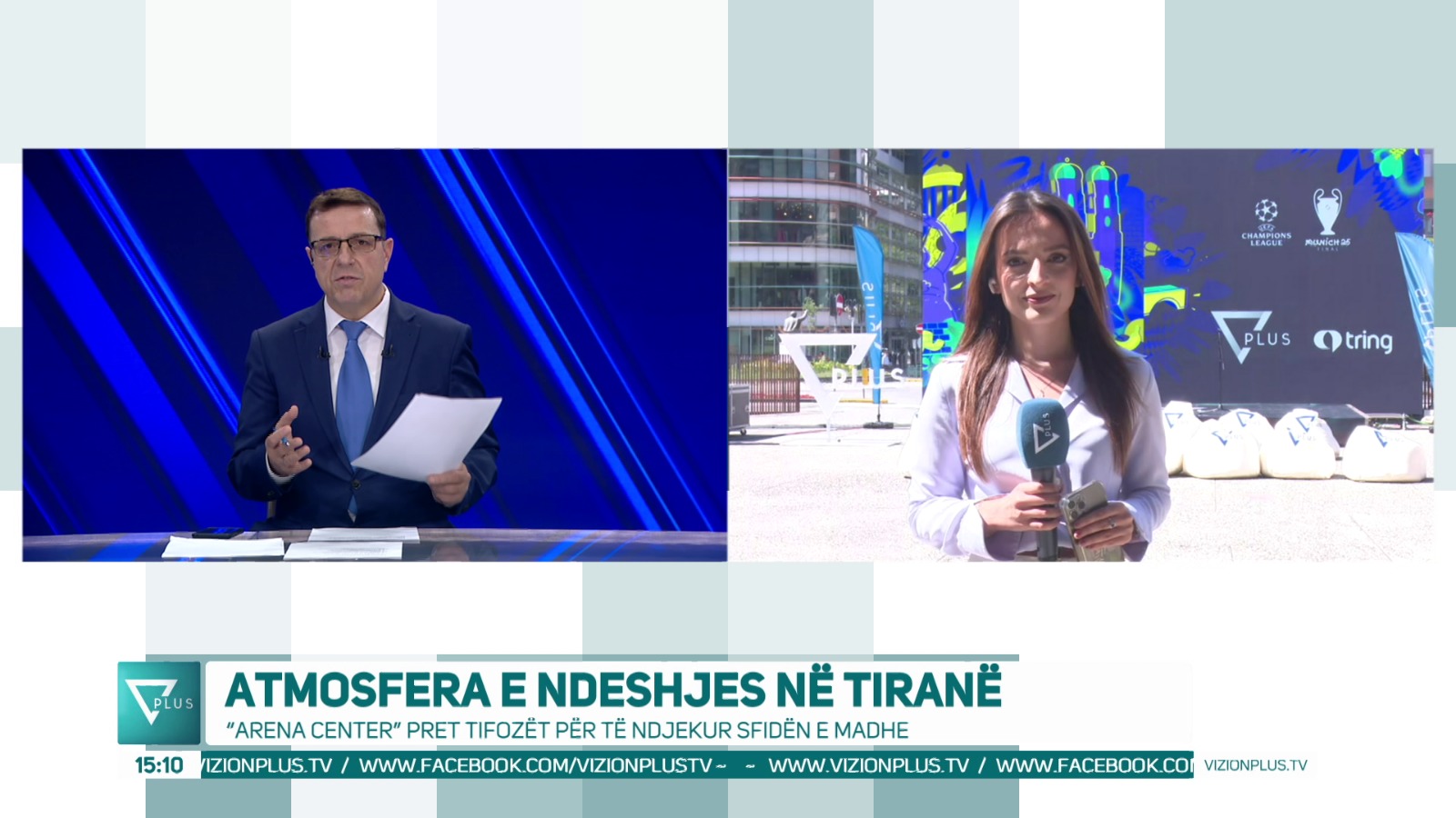 Magjia e finales Inter-PSG “zbret” në Tiranë, tifozët shqiptarë përjetojnë emocionet në “Fan Zone”