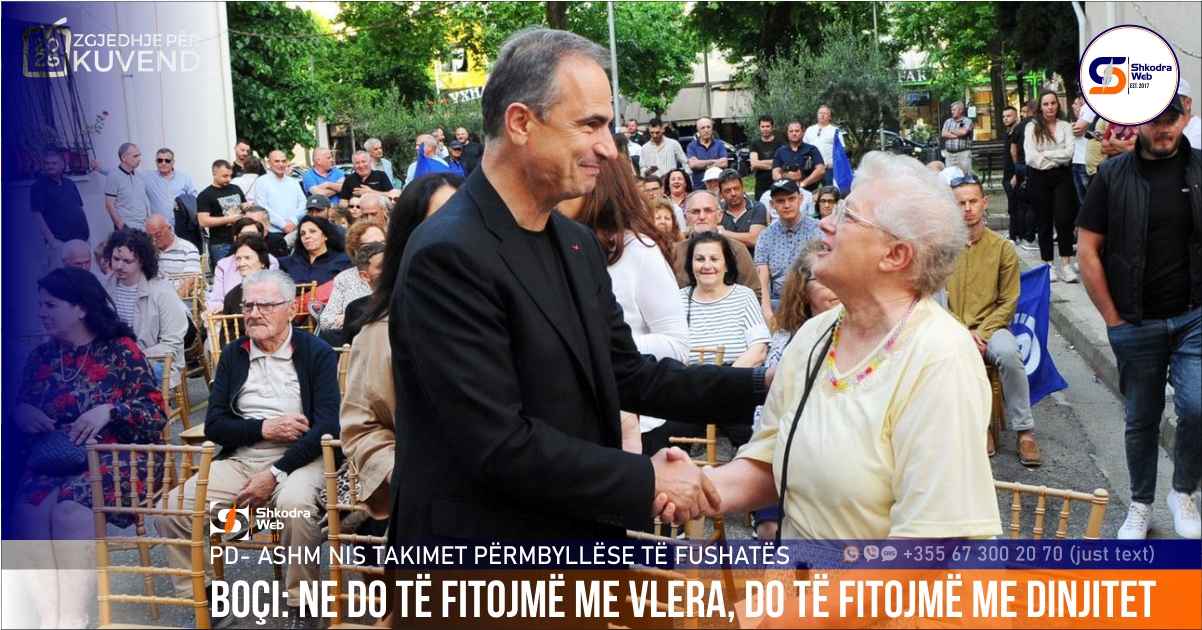 “Ne do të fitojmë me vlera, do të fitojmë me dinjitet”, Luçiano Boçi: Sepse Shkodra nuk meriton ndryshe