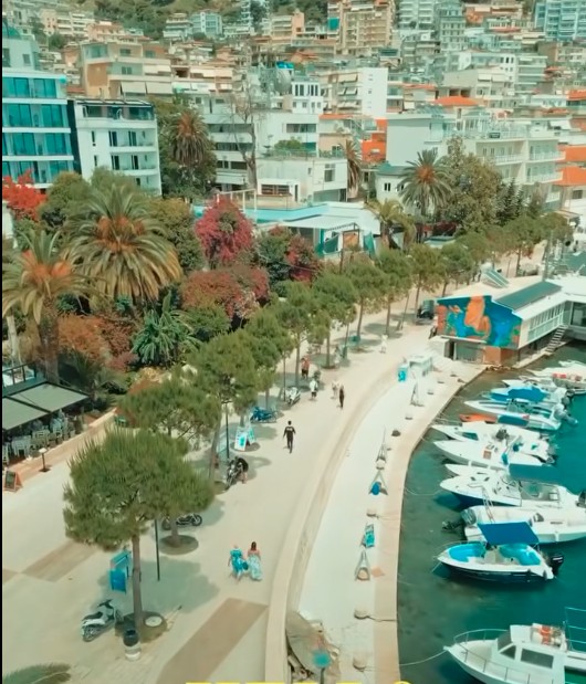 Pamje nga Saranda magjike (VIDEO)