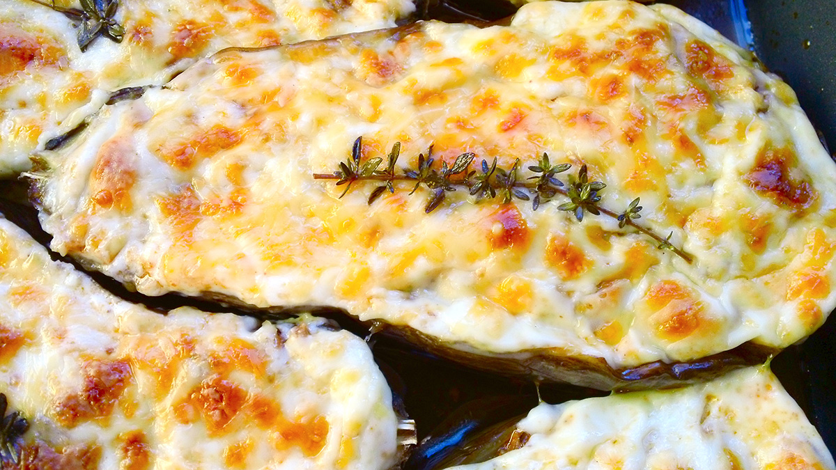 Patëllxhanë të Mbushur me Gjizë – Shije dhe Shëndet i Mirë