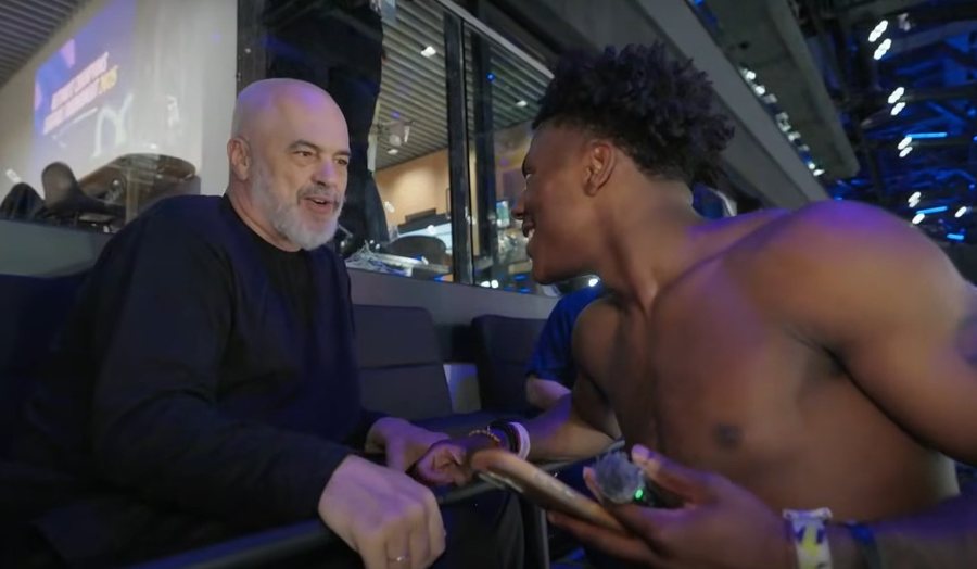 Për herë të dytë, Rama takon personazhin e famshëm të YouTube. IShowSpeed: Vëlllai im shqiptar