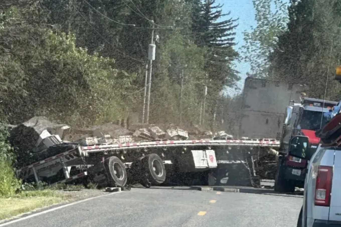 Përmbyset kamioni me koshere, “arratisen” 250 milionë bletë (VIDEO)