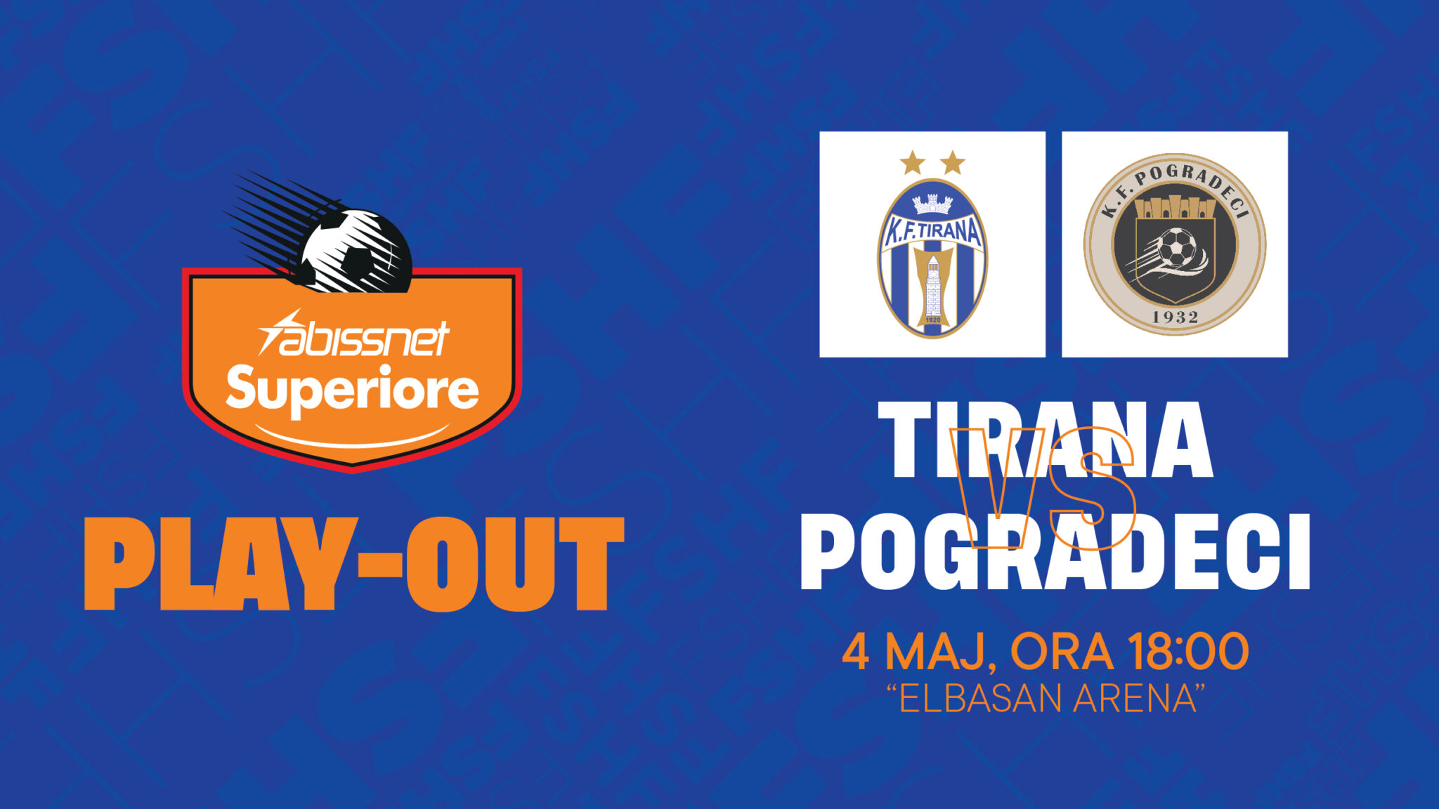Play-Out i kampionatit shqiptar, Tirana-Pogradeci do të luhet më 4 maj në “Elbasan Arena”