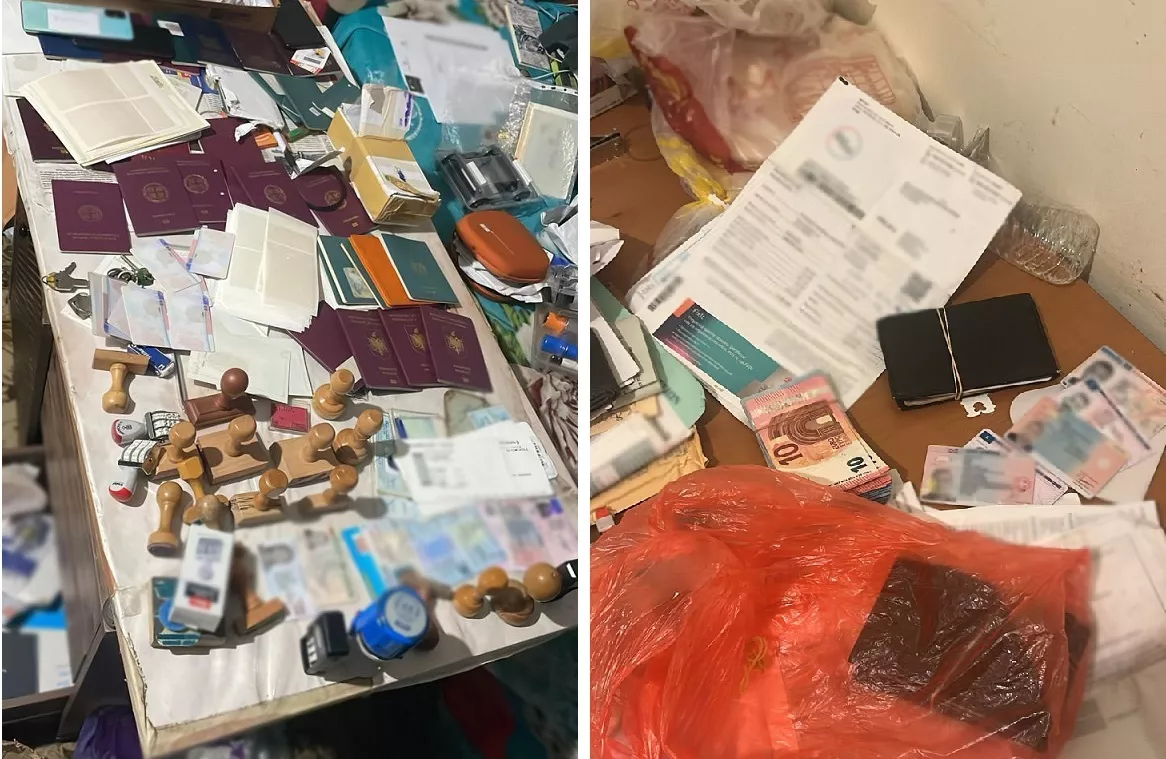 Policia greke godet rrjetin që kontrabandonte emigrantë, sekuestrohen 3,700 pasaporta të falsifikuara, mes tyre shqiptare! 23 arrestime (VIDEO)
