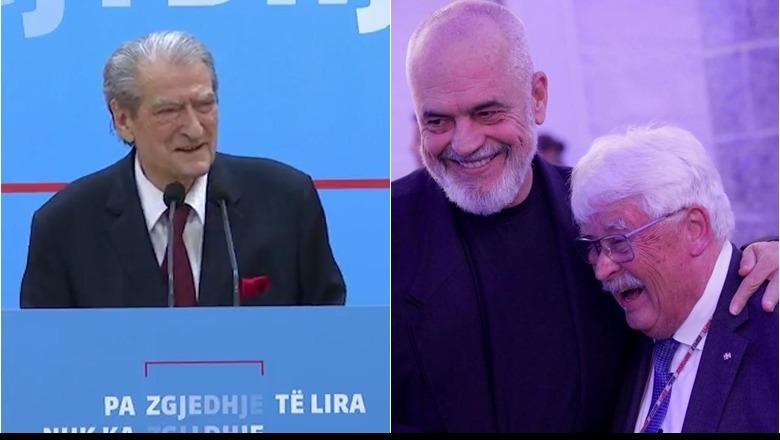Rama krah për krah me aleatin e tij Brok, Berisha: Urimi i tij është ironi!