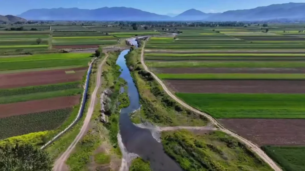 Rama publikon pamjet nga pastrimi i shtratit të lumit Dunavec të Korçës: Përmirëson kushtet për fermerët (Video)