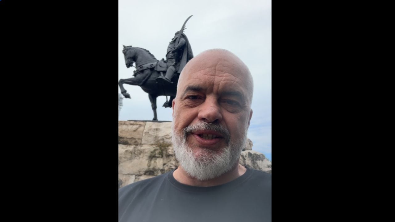 Rama video live nga ‘Sheshi Skënderbej’: Këtu po bëhet shtëpia e Europës