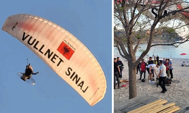 Rrezik në ajër! Shfaqja me parashutë në fushatën e PS për pak shndërrohet në tragjedi