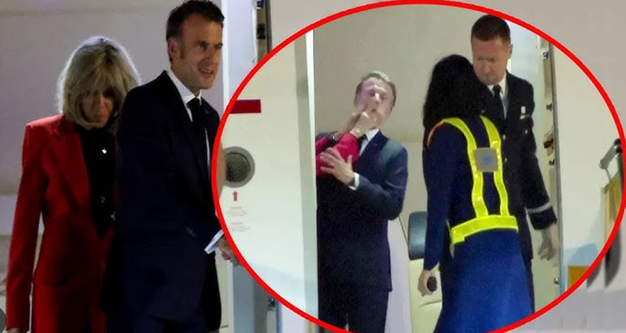 Rusia tallet me shpullën që mori Macron nga gruaja: Ishte dora e Kremlinit