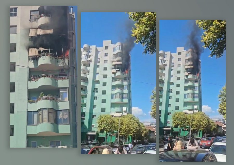 Shpërthen në flakë apartamenti te Komuna e Parisit, ja çfarë dyshohet