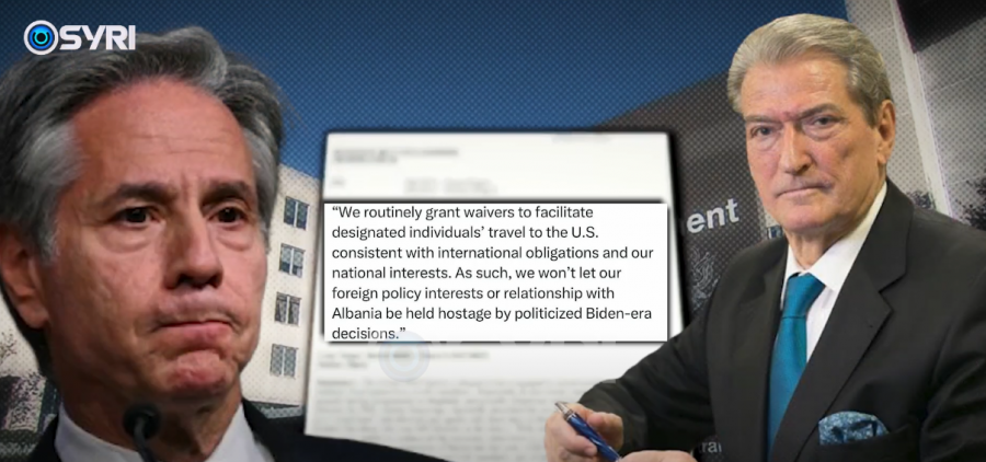 SYRI TV/ DASH rrëzon vendimin e Blinken për Berishën: Neni 7031(c) u përdor si armë politike