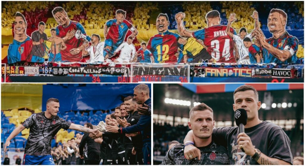Taulant Xhaka tërhiqet nga futbolli, tifozët i kushtojnë koreografi të veçantë