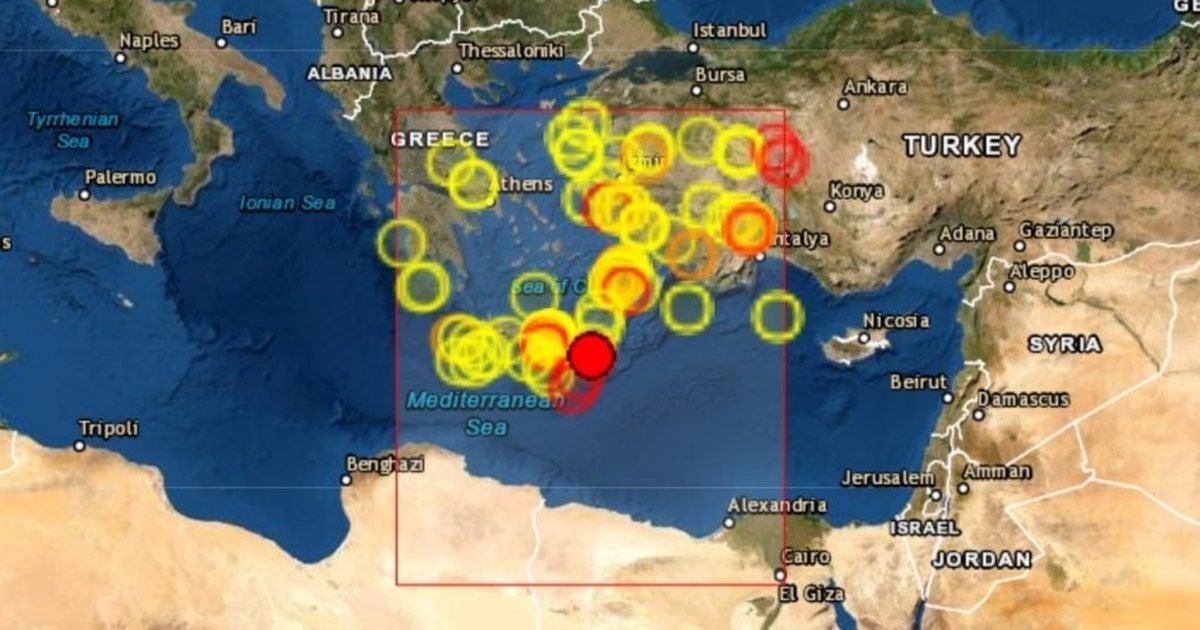 Tërmetet e njëpasnjëshme, Greqia mbyll shkollat në Evia