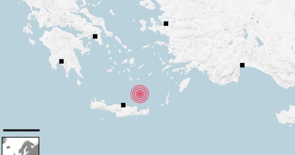 Tërmeti me magnitudë 6.1 ballë godet Kretën, aktivizohet ALARM për cunami