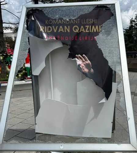 Thyhet në Bujanoc Posteri i Ridvan Qazimit,Komandanti “vritet” për të satën herë