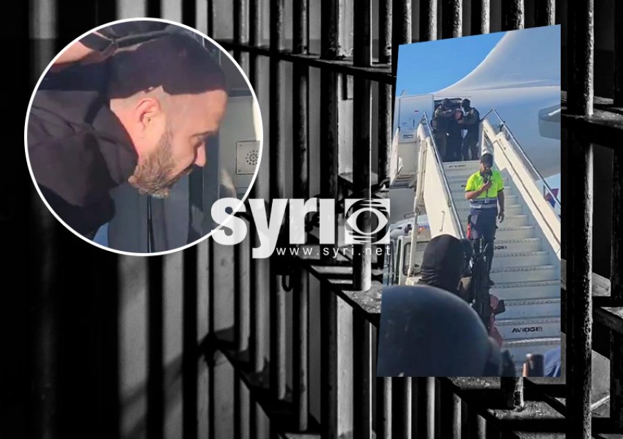 VIDEO/ Mbërrin në Rinas nën masa të rrepta sigurie Florenc Çapja