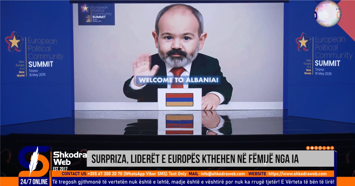 VIDEO – Rama kthen në fëmijë 47 liderët e Europës në Samitin e Komunitetit Politik, shpërthejnë të qeshurat