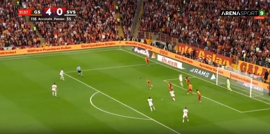 Video: Rei Manaj shënon gol të bukur ndaj Galatasaray, “turpëron” Muslera-n