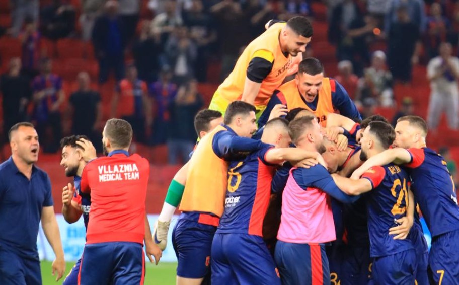 Vllaznia eleminon Dinamon dhe siguron finalen e madhe për titullin kampion (video)