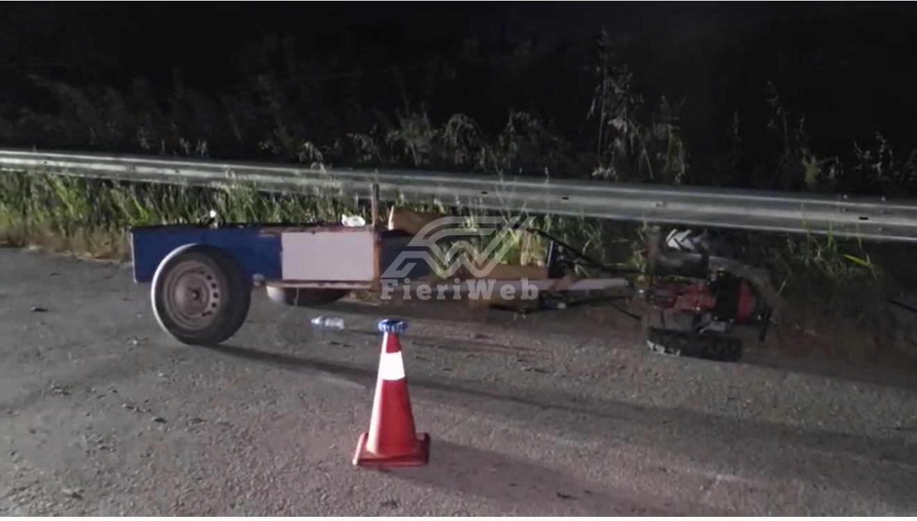 Aksident i rëndë në Fier – Makina përplas një mjet bujqësor në Fermë Çlirim, tre të plagosur dërgohen me urgjencë në spital