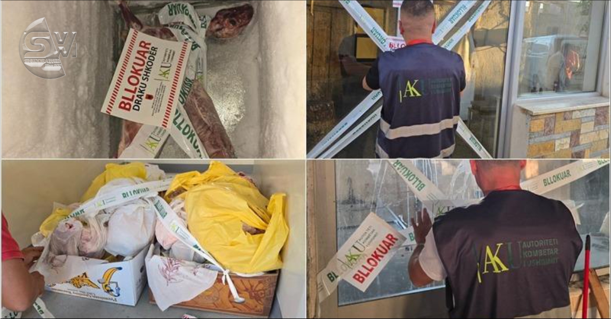 AKU Shkodër bllokon 124 kg mish pa certifikatë veterinare, 6 milion lekë gjobë 4 bizneseve…