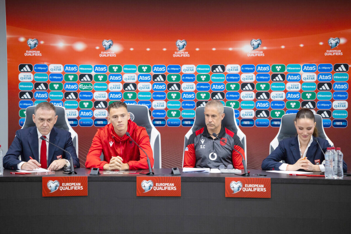 Asllani dhe Silvinjo garanci nga konferenca e shtypit: Jemi në Riga për të marrë 3 pikë