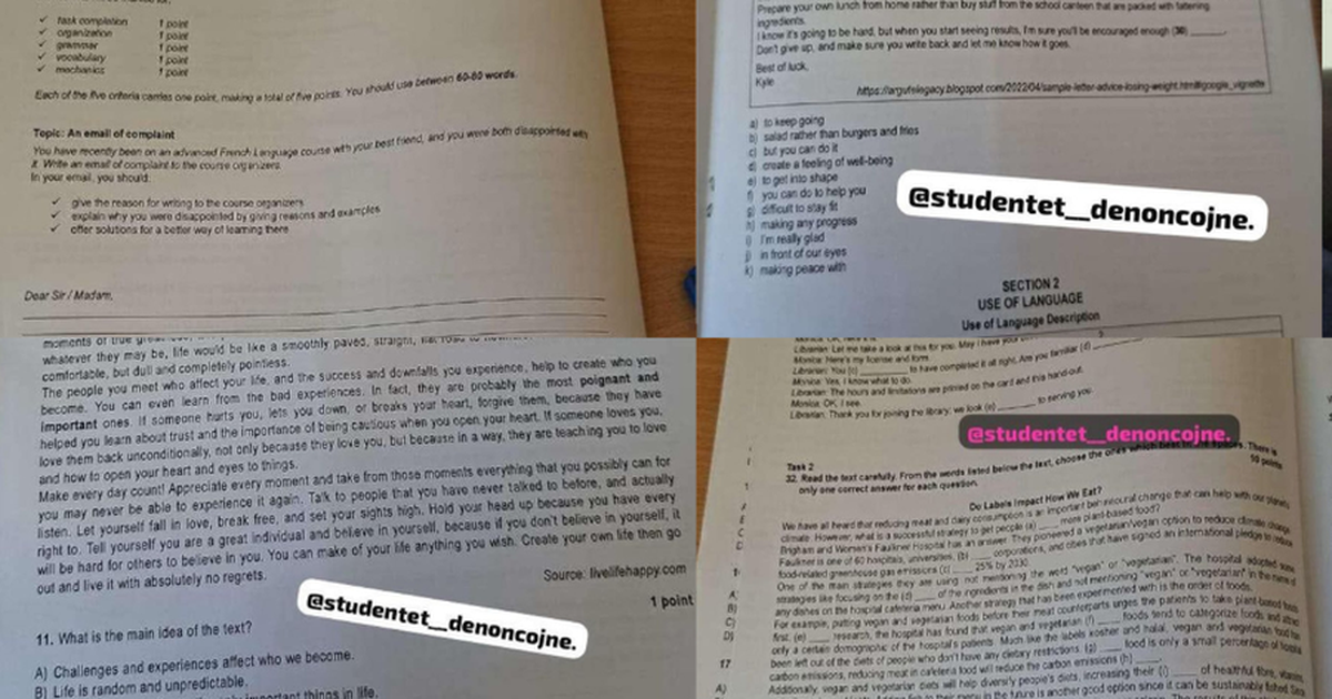 Asnjë surprizë! Ndodh sërish, publikohen në rrjet fotot e provimit të maturës, ministria: Nuk cënon procesin!