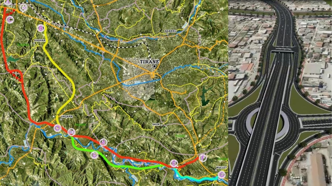 Bypass-i i Tiranës përmbyll autostradën Milot-Fier, pjesë e Korridorit Adriatiko-Jonian