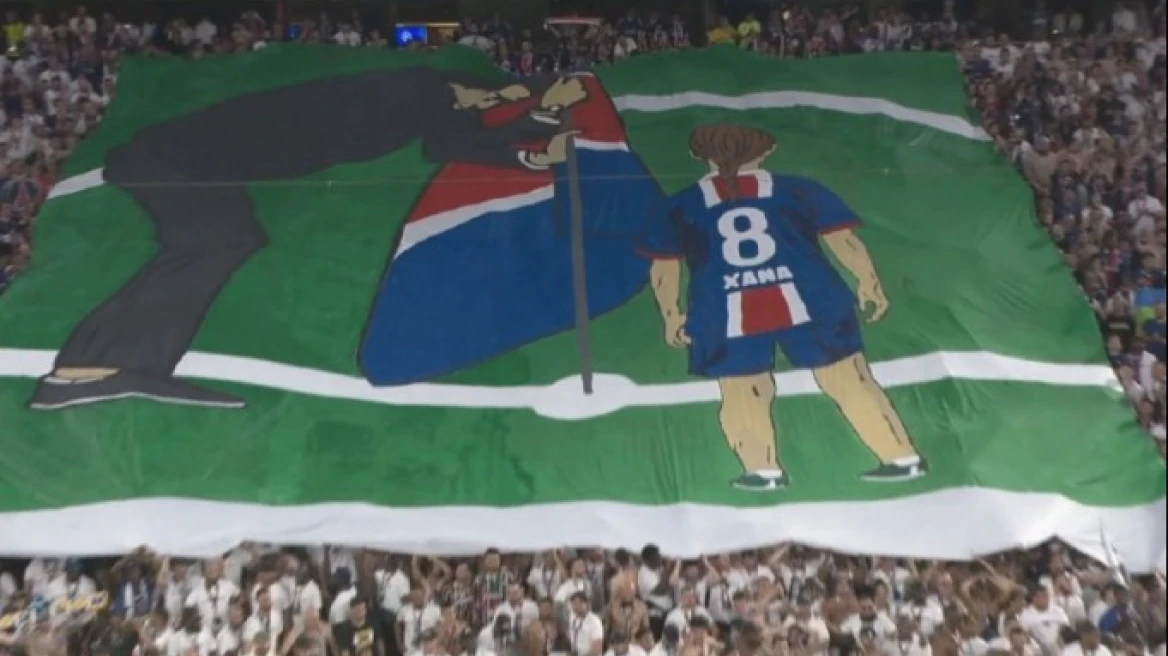 Champions: a e dini se ç’ishte ky flamur nga tifozët e Paris Saint-Germain?