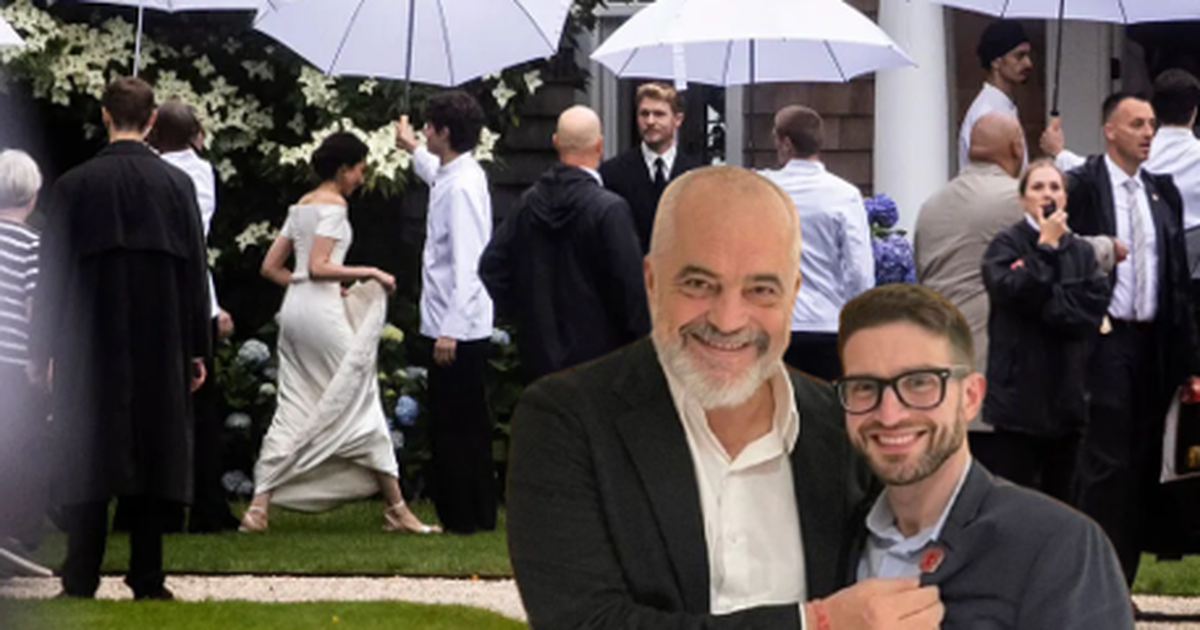 Dasma e Alex Soros dhe Huma Abedin, Rama mban fjalim urimi për çiftin