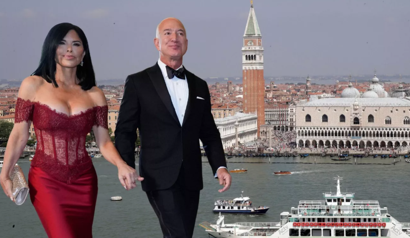 “Dasma e shekullit”, Jeff Bezos dhe Lauren Sánchez kurorëzohen në Venecia, çfarë dihet për ceremoninë madhështore