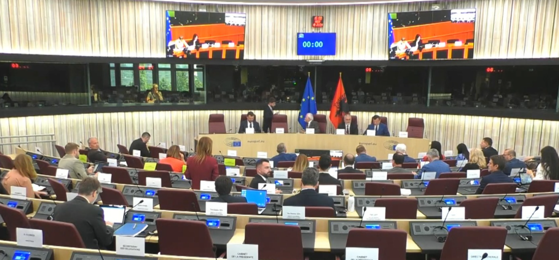 Debat për “11 majin” në Strasburg/ PS e PD përplasen në takimin e Komitetit të Stabilizim-Asocimit Shqipëri-BE