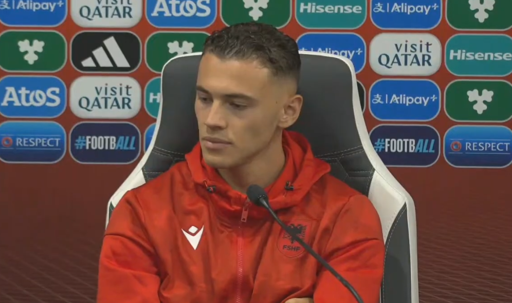 “Do ndërrojmë bluzat me lojtarin e Letoniës”, Kristjan Asllani flet para ndeshjes: Duhet të karikojmë prapë bateritë, me Serbinë mungoi goli