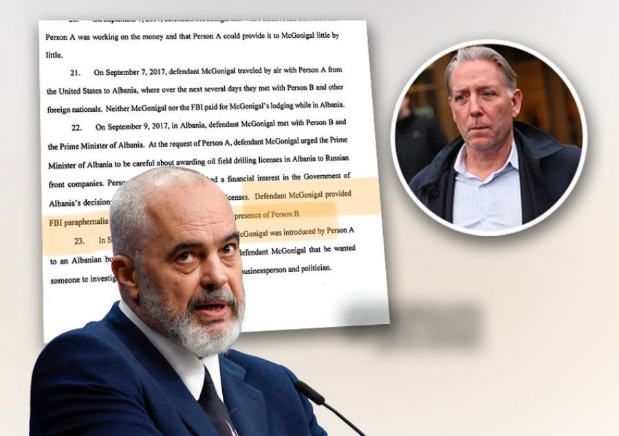 Dosja McGonigal rikthehet në vëmendje në SHBA, çfarë rreziku ka për Edi Ramën?