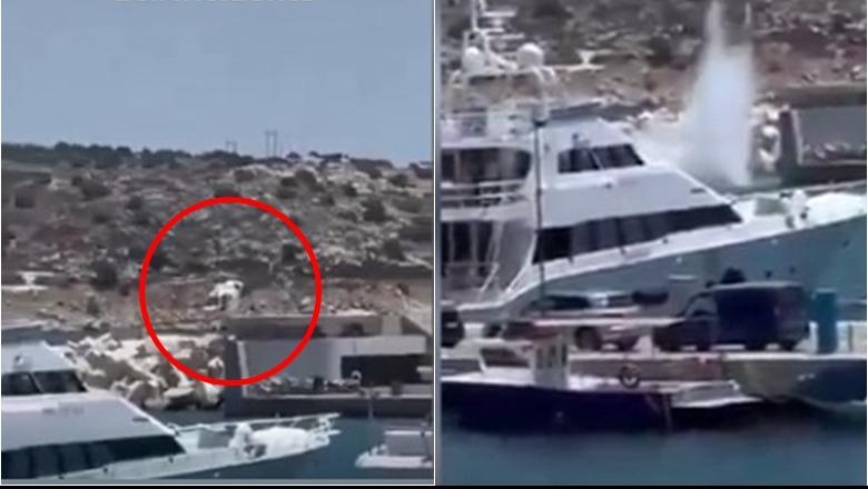 E frikshme në Greqi, helikopteri me turistë rrëzohet në det