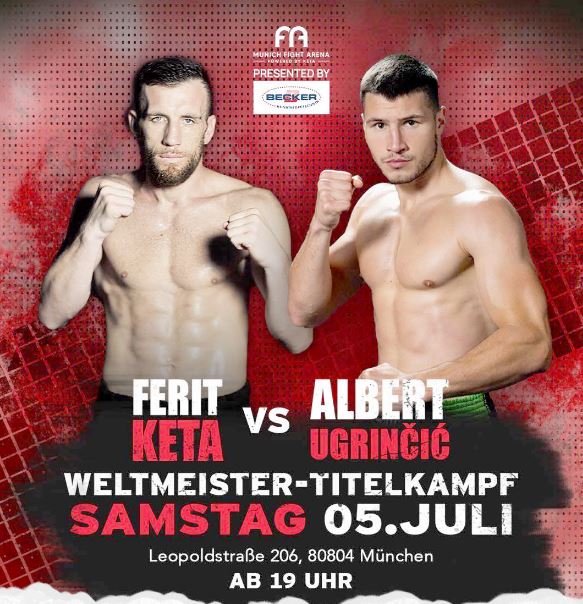 Ferit Keta kthehet në ring, duel me boshnjakun Ugrinçiç në Arenën e Munihut më 5 korrik