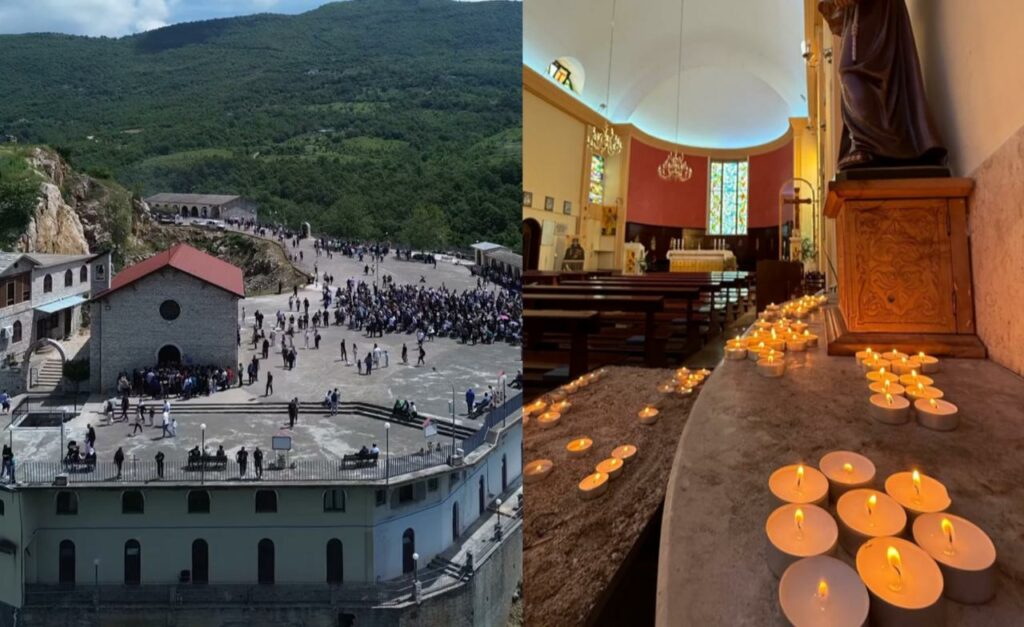 Festa e Shna Ndout, mijëra pelegrinë në Kishën e Laçit